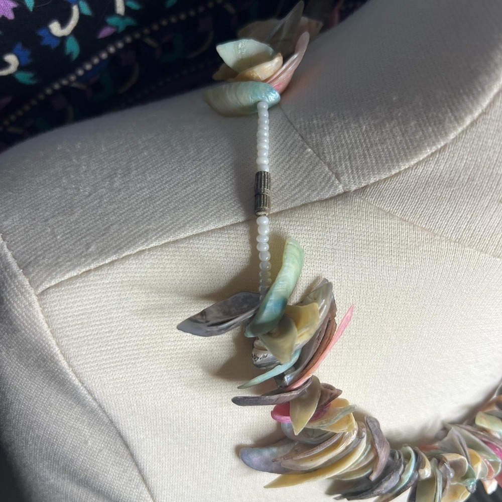 Pastel Shell Necklace - Picture 3 of 4